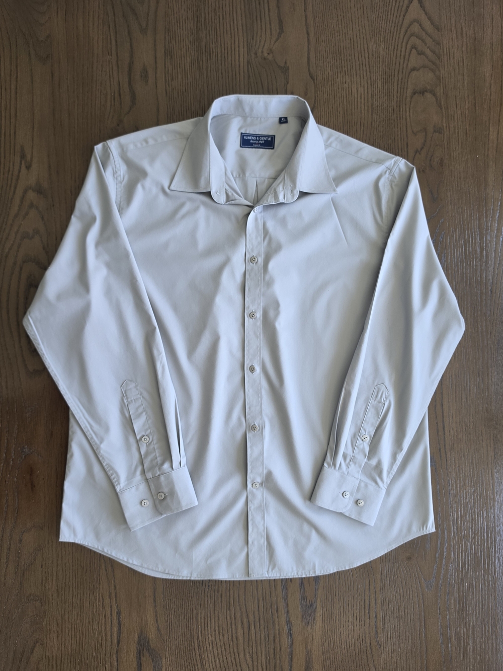 Alimens & Gentle Long Sleeve Dress Shirt -Men's XL
